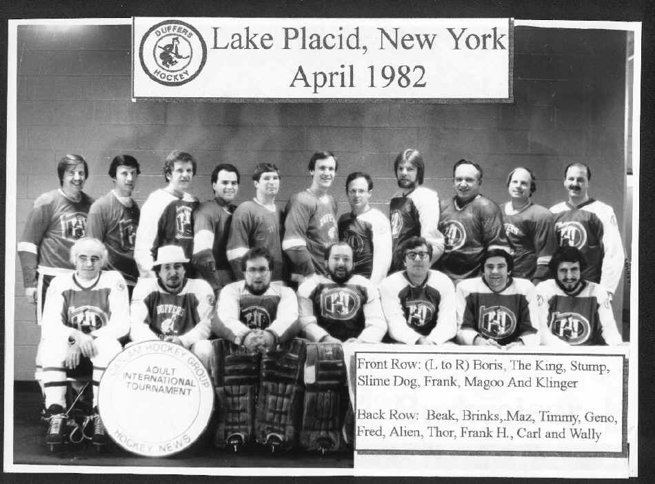 Lake Placid Trip 1982